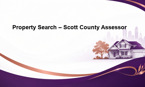 Property Search – Scott County Assessor